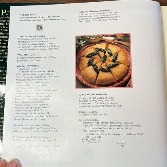 Williams-Sonoma Kitchen Library Cookbook ~ Healthy Cooking - Picture 3 of 4